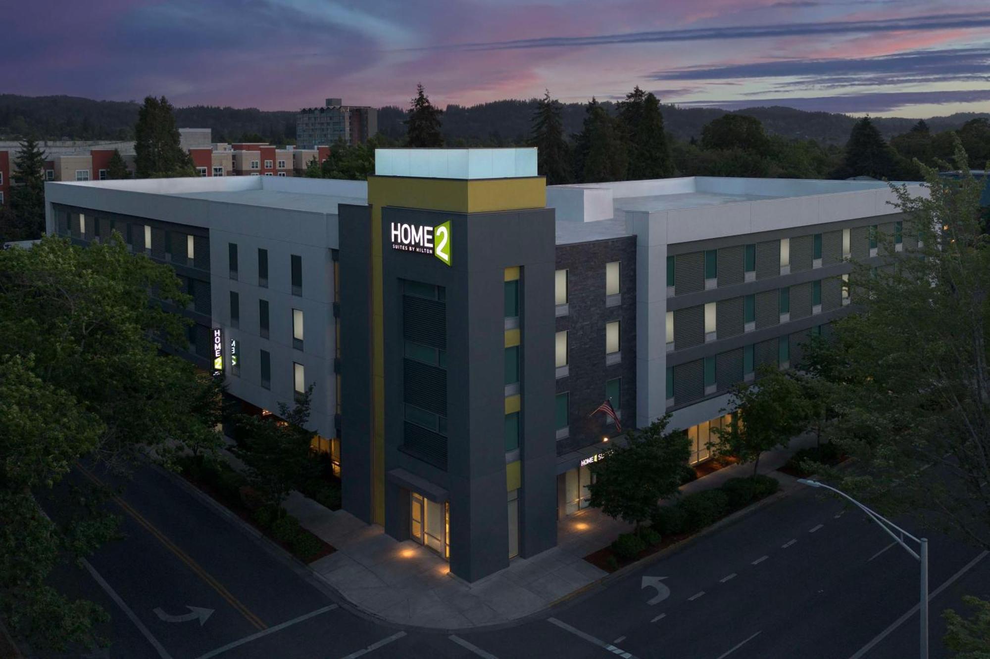 Home2 Suites By Hilton Eugene Downtown University Area Экстерьер фото